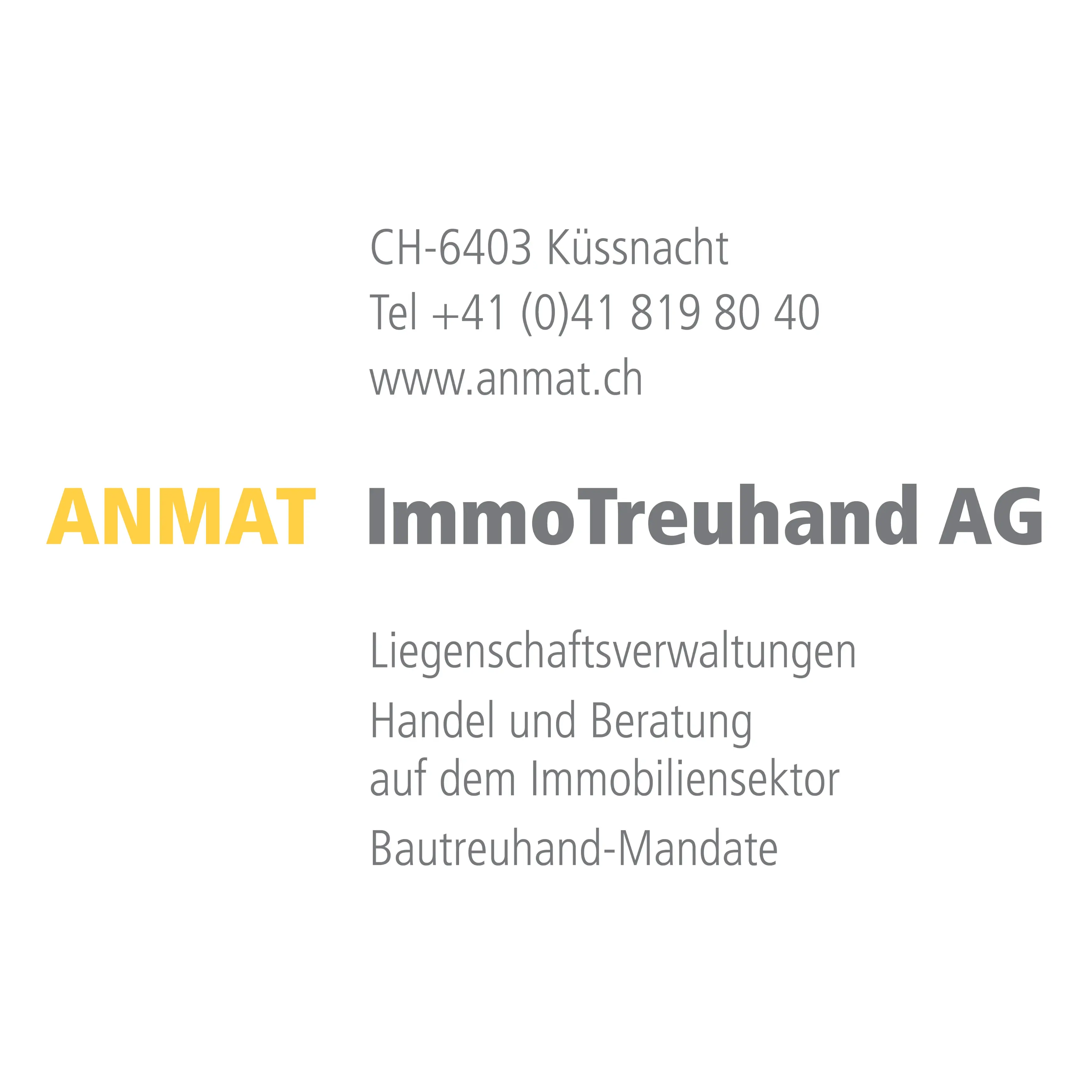 ANMAT ImmoTreuhand AG