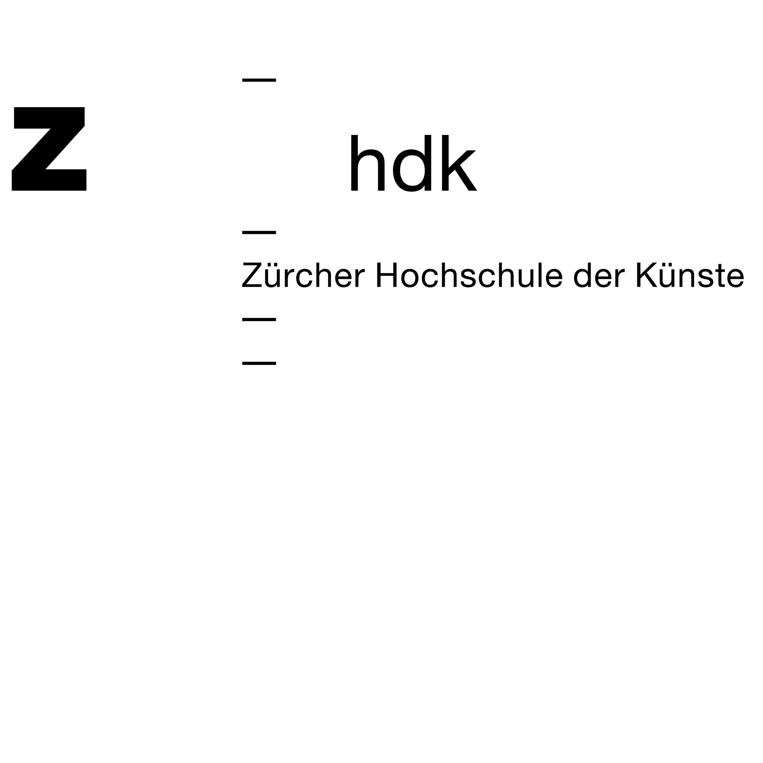 Zürcher Hochschule der Künste